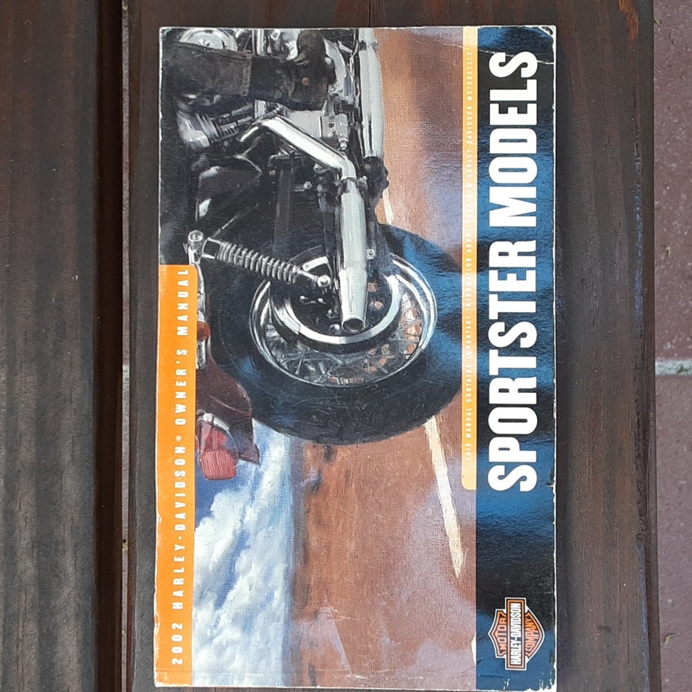 2002 Harley Davidson Owner's Manual for Sportster Models
